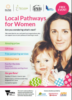 http://www.ehn.org.au/uploads/117/266/Local-Pathways-for-Women-Flyer.pdf