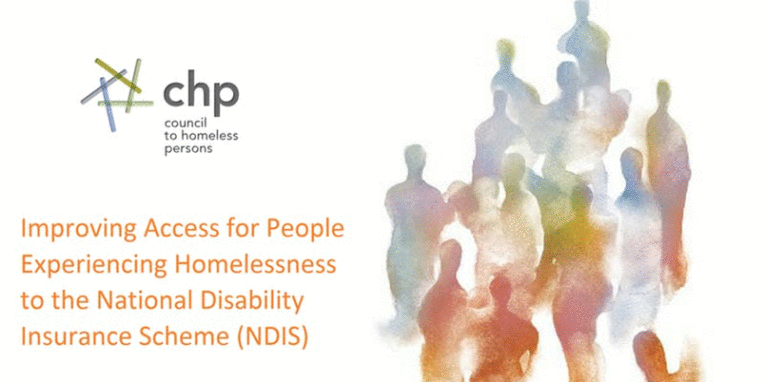 Improving Access to the NDIS for People Experiencing Homelessness